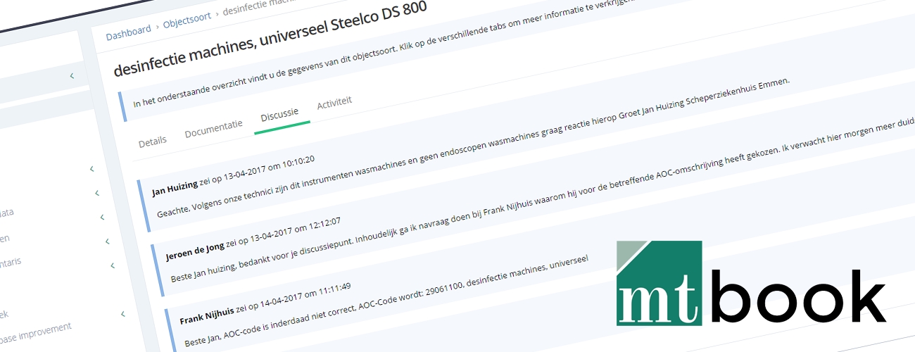 MTbook maakt kennisuitwisseling tussen ziekenhuizen gemakkelijk!
